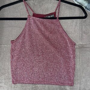 Sparkly Purple Top
